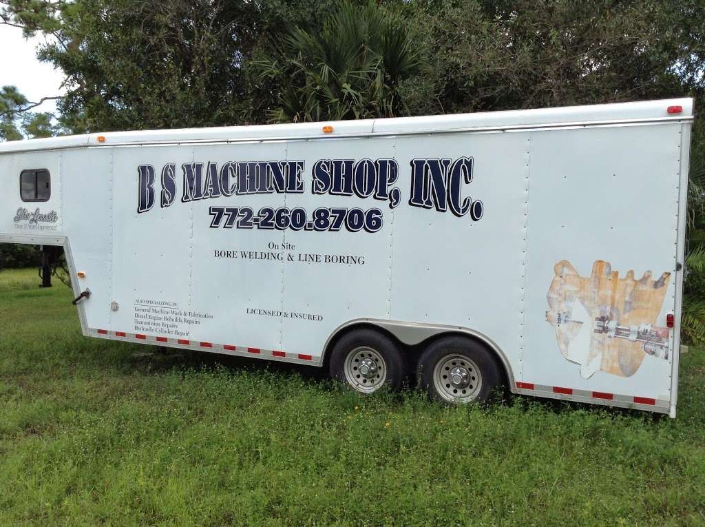 BS Machine Shop, Inc. | 14105 SE Kitchen Creek Rd, Hobe Sound, FL 33455, USA | Phone: (772) 260-8706