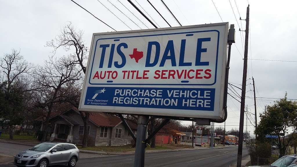 Tisdale Auto Title Service | 1105 West Ave, San Antonio, TX 78201, USA | Phone: (210) 733-0857
