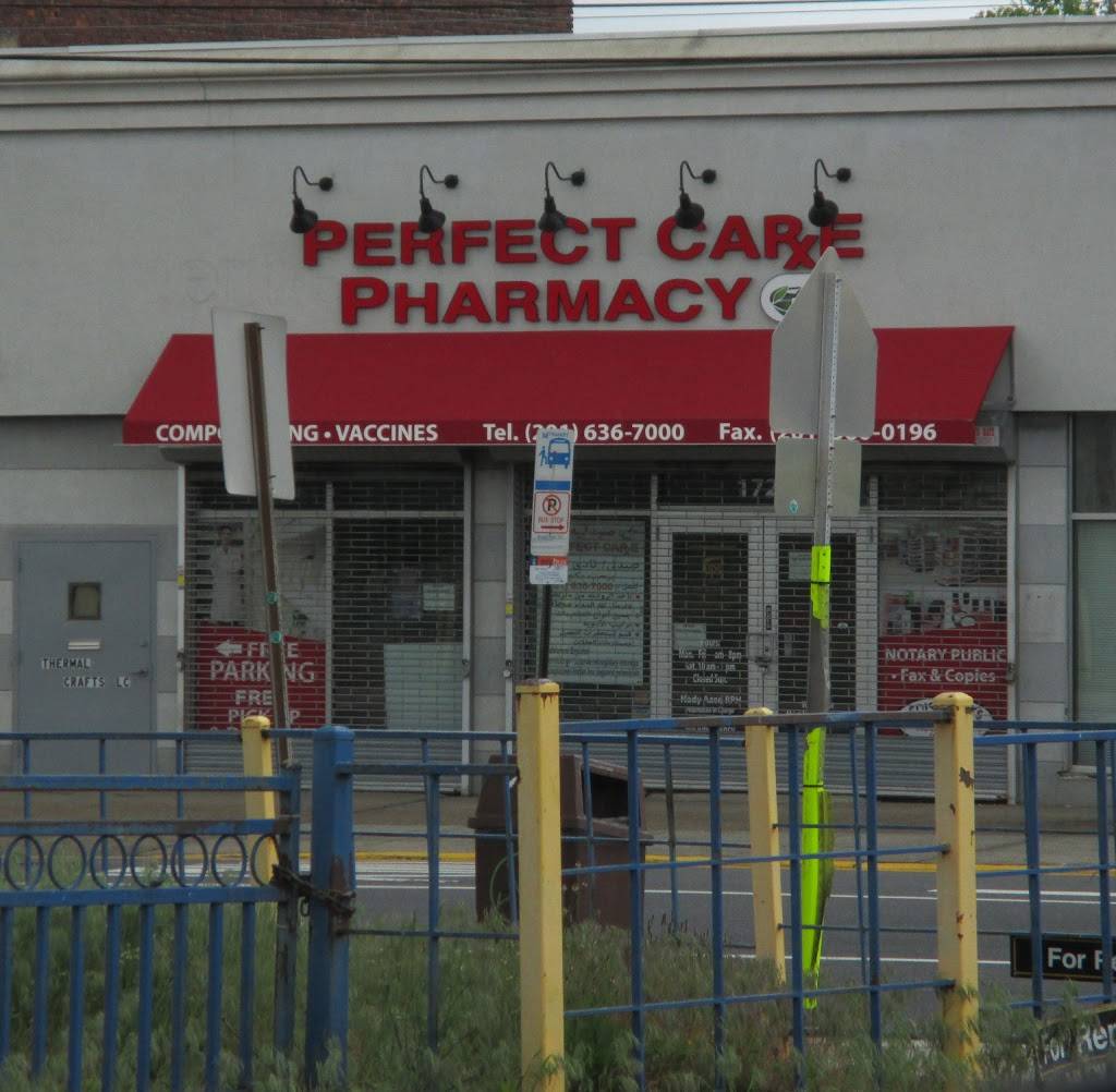Perfect Care Pharmacy | 1727 John F. Kennedy Blvd, Jersey City, NJ 07305, USA | Phone: (201) 636-7000