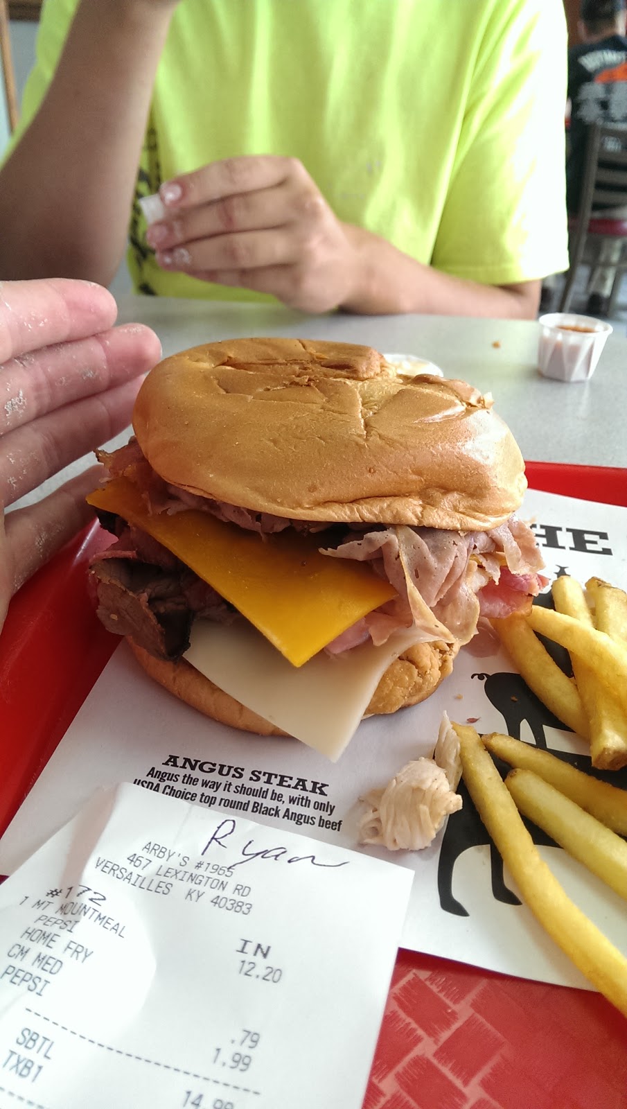 Arbys | 467 Lexington Rd, Versailles, KY 40383, USA | Phone: (859) 873-9299