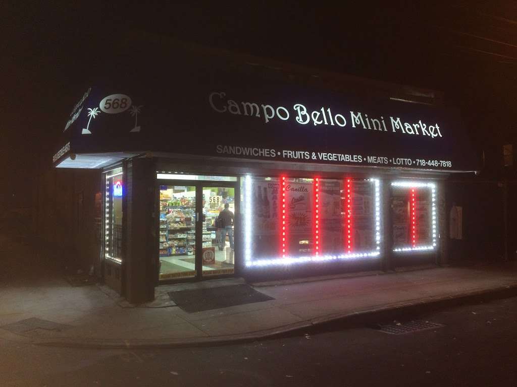 Campo Bello Mini Market | 568 Richmond Rd, Staten Island, NY 10304, USA | Phone: (718) 448-7818