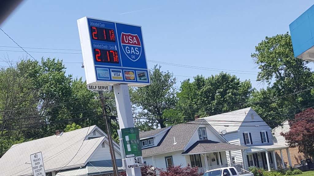 USA GAS | 615 Kirkwood Hwy, Wilmington, DE 19805, USA | Phone: (302) 998-5409