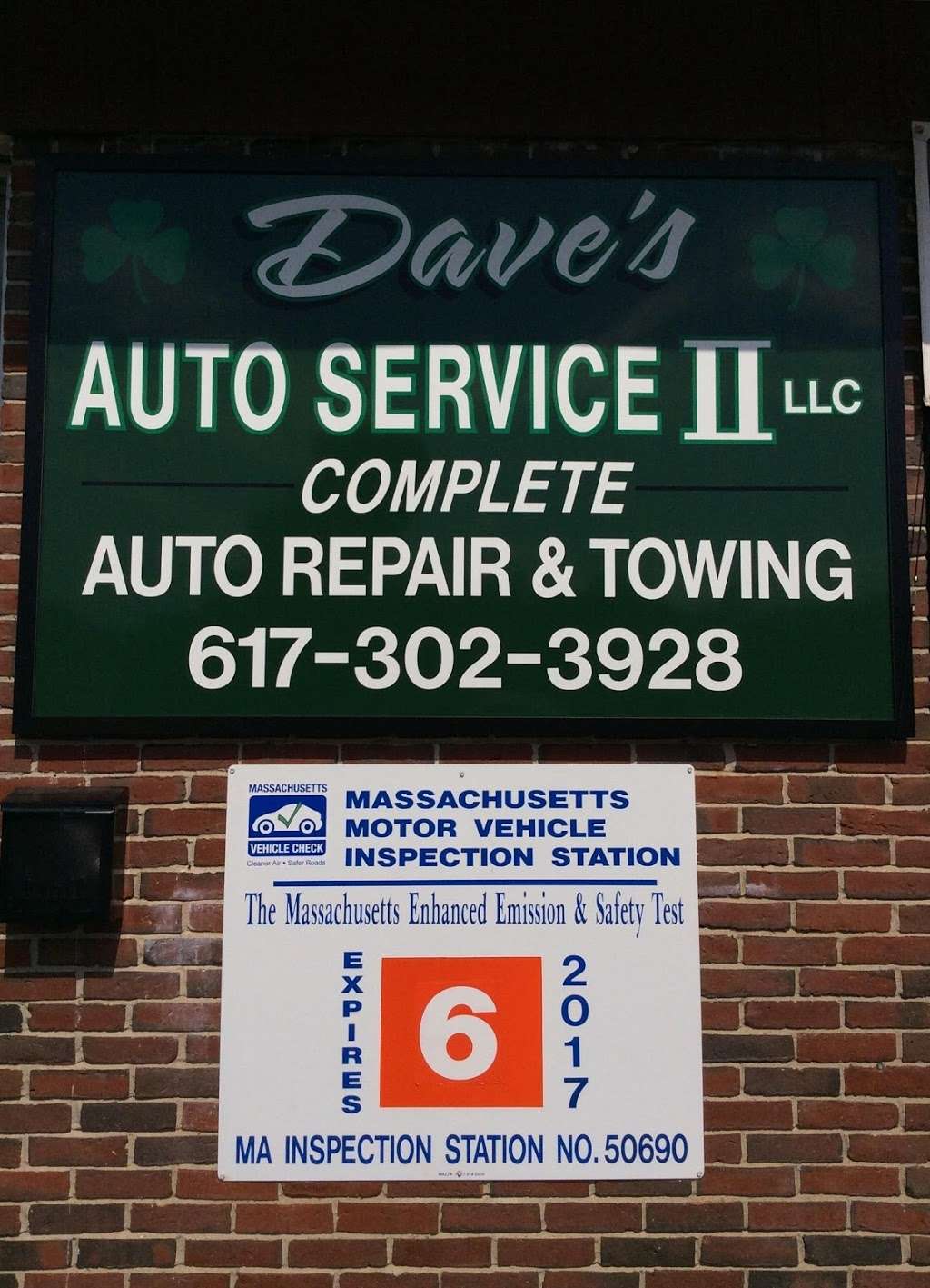 Daves Auto Service II | 771 E Squantum St, Quincy, MA 02170, USA | Phone: (617) 302-3928