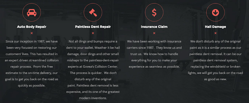 Goveas Collision Centers | 734 N Houston St, Fort Worth, TX 76164, USA | Phone: (817) 964-7335