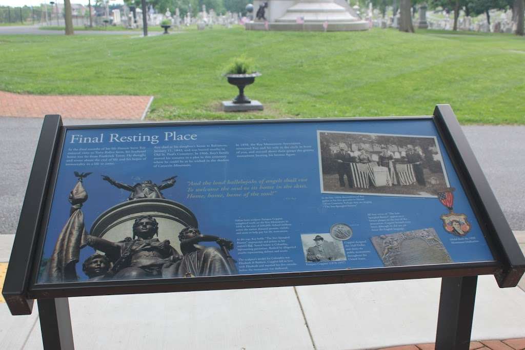 Francis Scott Key Burial Site | 515 S Market St, Frederick, MD 21701, USA | Phone: (301) 662-1164