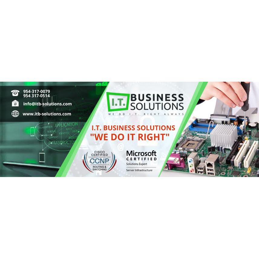 I.T. Business Solutions Unlimited LLC | 3900 W Commercial Blvd #235, Tamarac, FL 33309 | Phone: (954) 317-0079