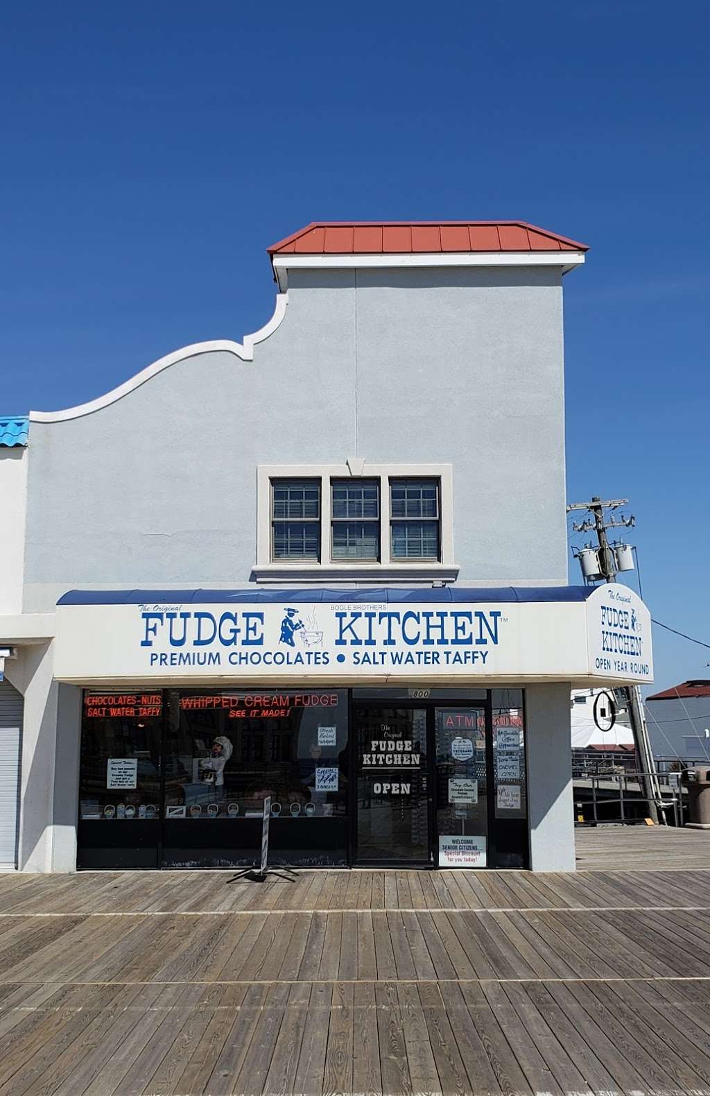 Fudge Kitchen | 800 Boardwalk, Ocean City, NJ 08226 | Phone: (609) 398-7457