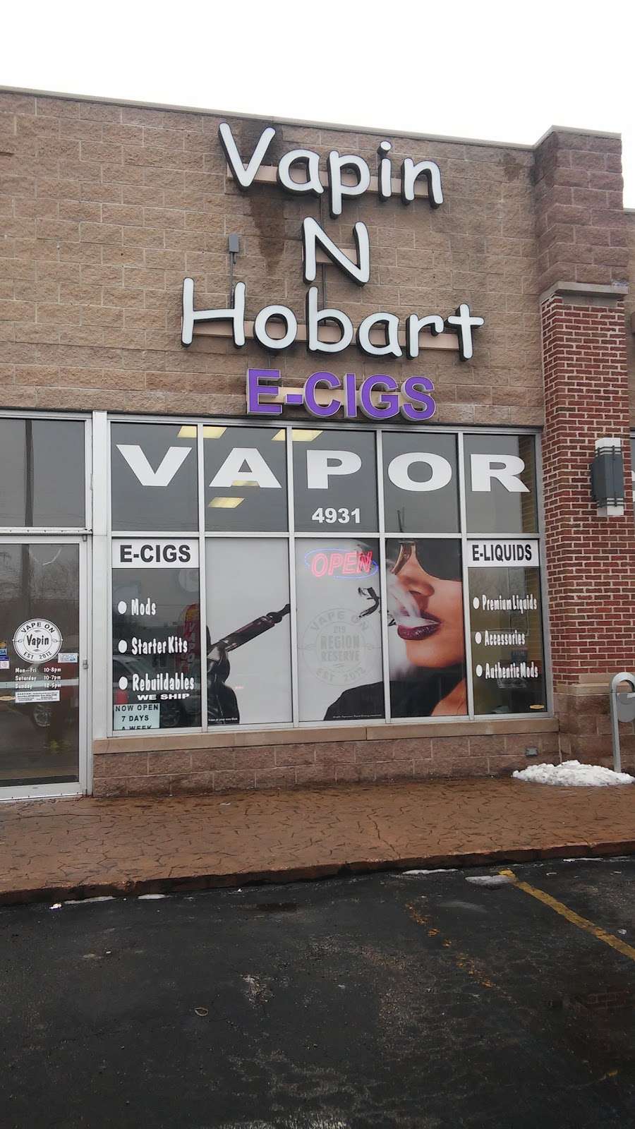 Vapin N Hobart | 4931 E 81st Ave, Merrillville, IN 46410, USA | Phone: (219) 940-9814