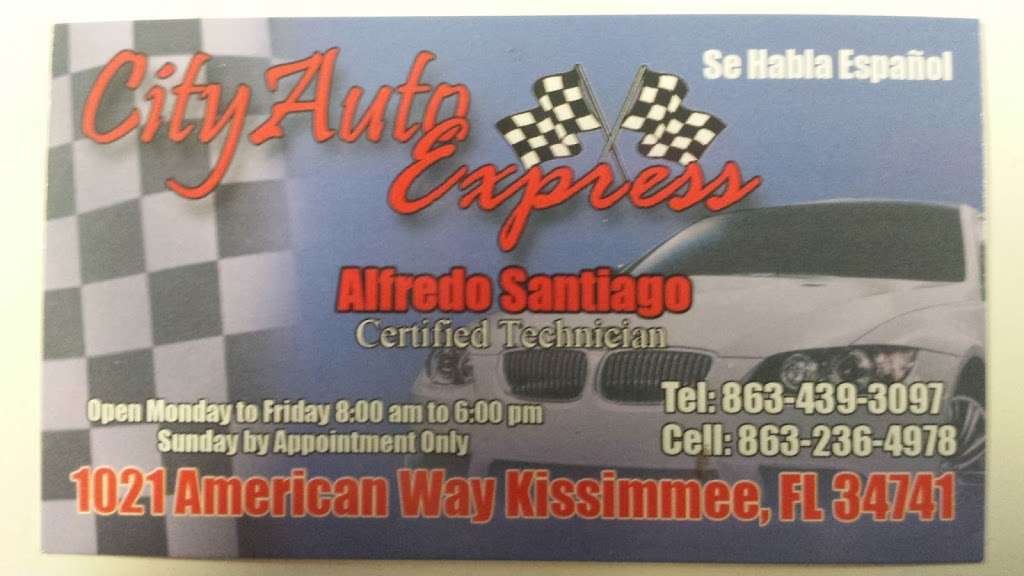 City Auto Express | 1021 American Way, Kissimmee, FL 34741, USA | Phone: (863) 236-4978