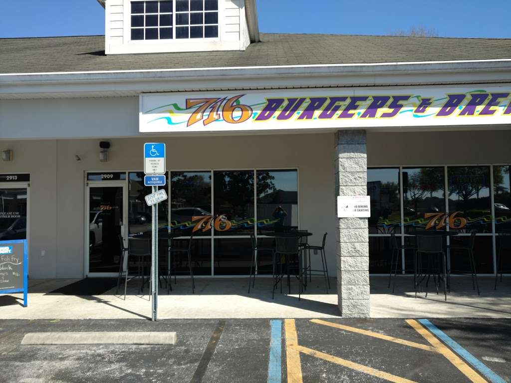 716 Burgers & Brew | 2905 Duff Rd, Lakeland, FL 33810, USA | Phone: (863) 333-0671