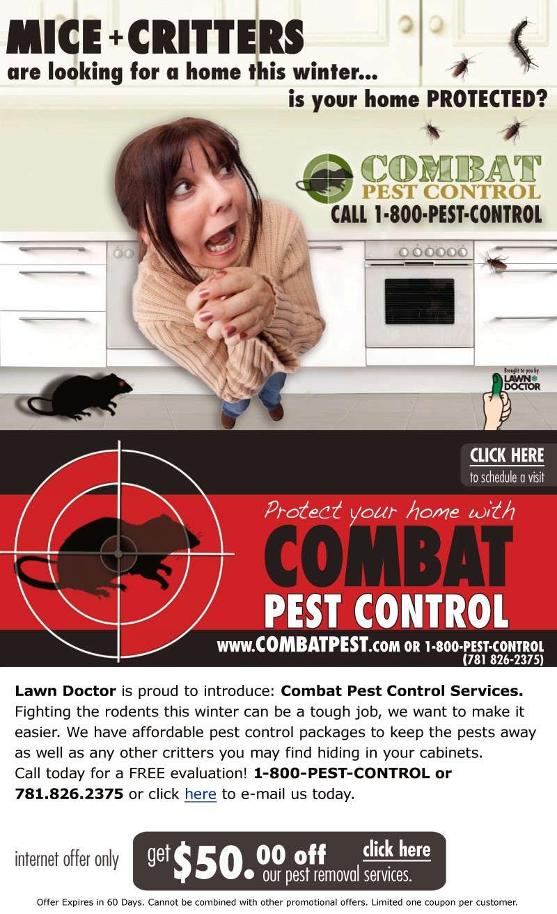 COMBAT PEST CONTROL | 273 Winter St, Hanover, MA 02339, USA | Phone: (781) 826-2375