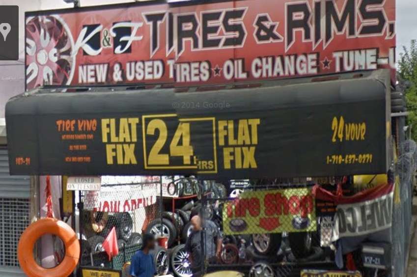 24 Hour Tire King | 107-21 Guy R Brewer Blvd, Jamaica, NY 11433, USA | Phone: (718) 637-0271