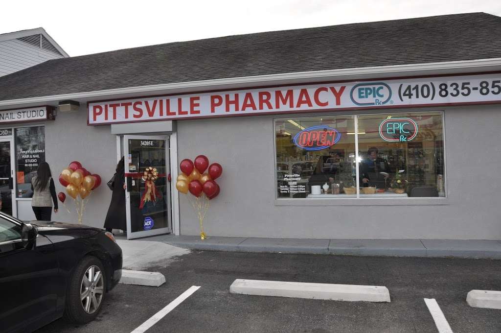 Pittsville Pharmacy | 34205 Old Ocean City Rd, Pittsville, MD 21850, USA | Phone: (410) 835-8585