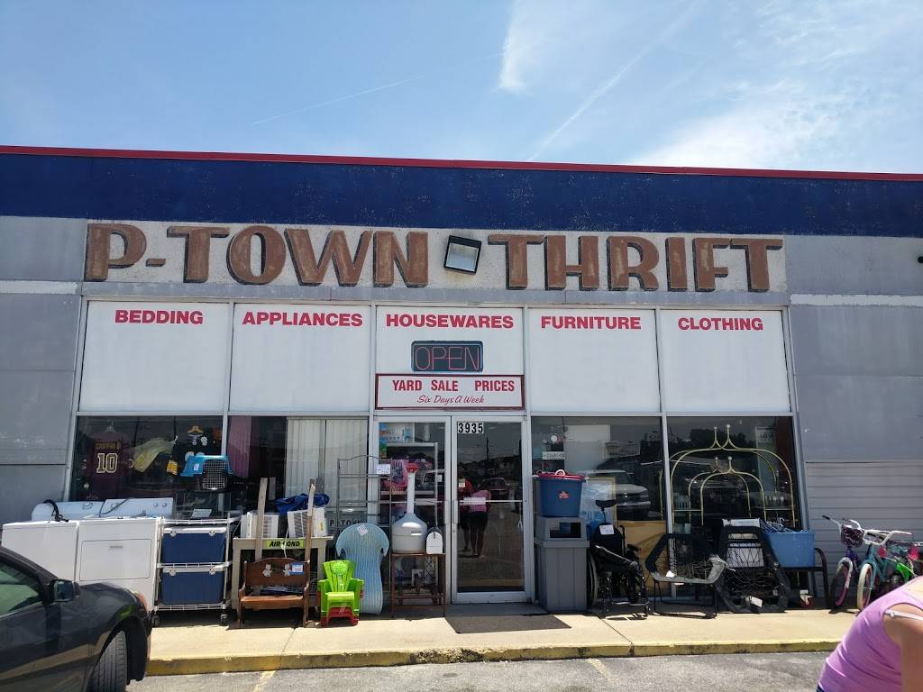P-Town Thrift | 3935 Turnpike Rd, Portsmouth, VA 23701, USA | Phone: (757) 397-8624
