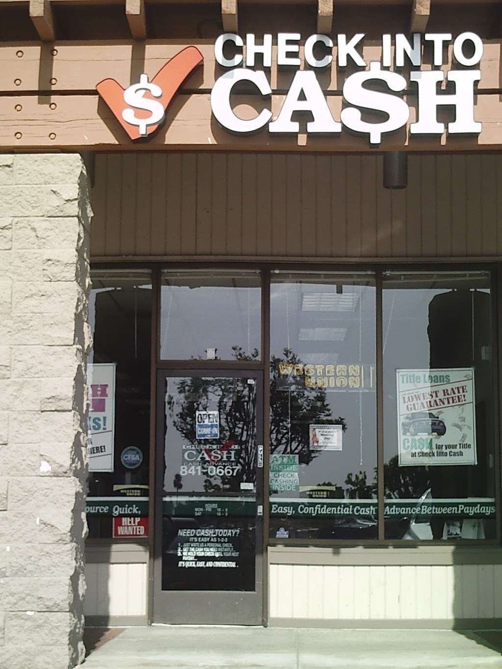 Check Into Cash | 7251 Warner Ave #E, Huntington Beach, CA 92647, USA | Phone: (714) 841-0667