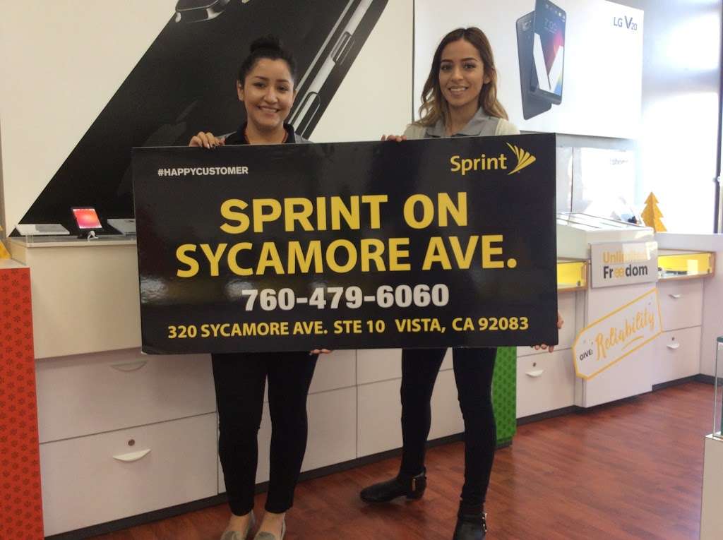 Sprint Store | 320 Sycamore Ave Ste 10, Vista, CA 92083 | Phone: (760) 479-6060