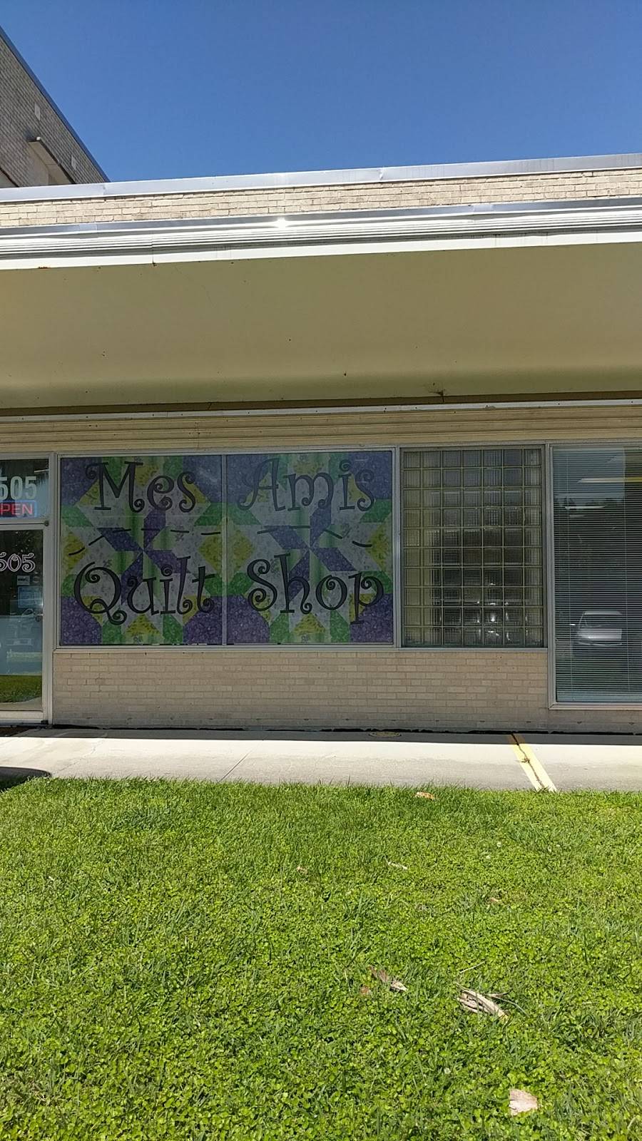 Mes Amis Quilt Shop | 6505 Spanish Fort Blvd, New Orleans, LA 70124, USA | Phone: (504) 284-3455