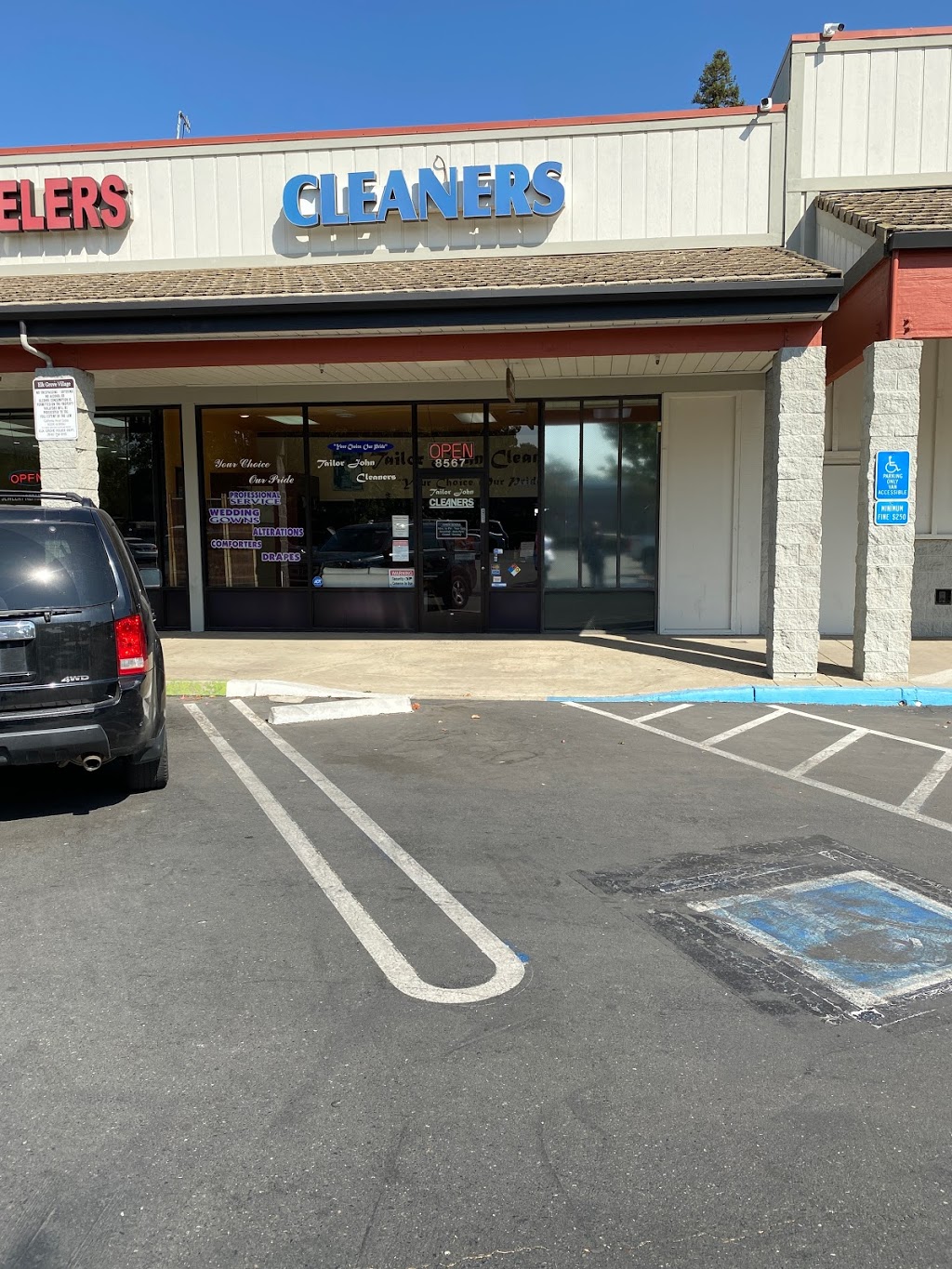 Tailor John Cleaners | 8567 Elk Grove Blvd, Elk Grove, CA 95624, USA | Phone: (916) 685-7204