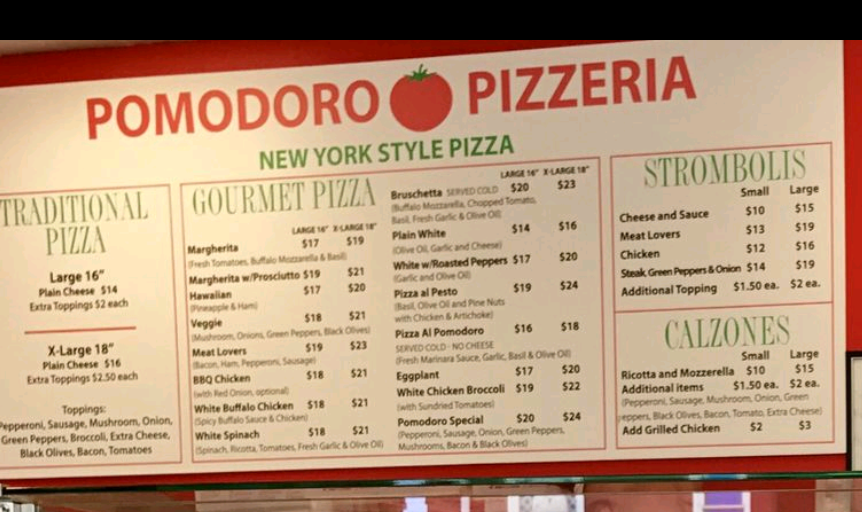 Pomodoro Pizzeria | 101 Garfield Pkwy, Bethany Beach, DE 19930, USA | Phone: (302) 537-1359