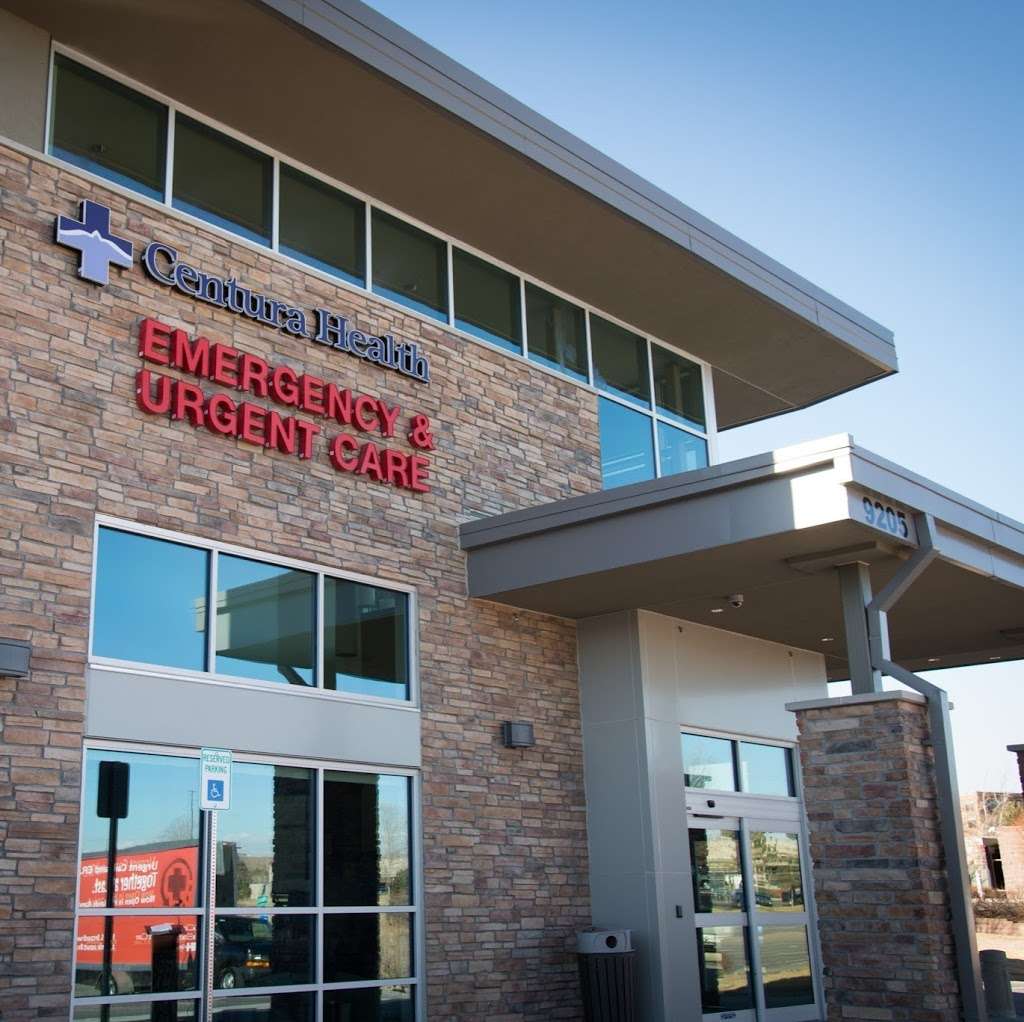 Centura Health Emergency & Urgent Care | 9205 S Broadway, Highlands Ranch, CO 80129, USA | Phone: (303) 649-3650