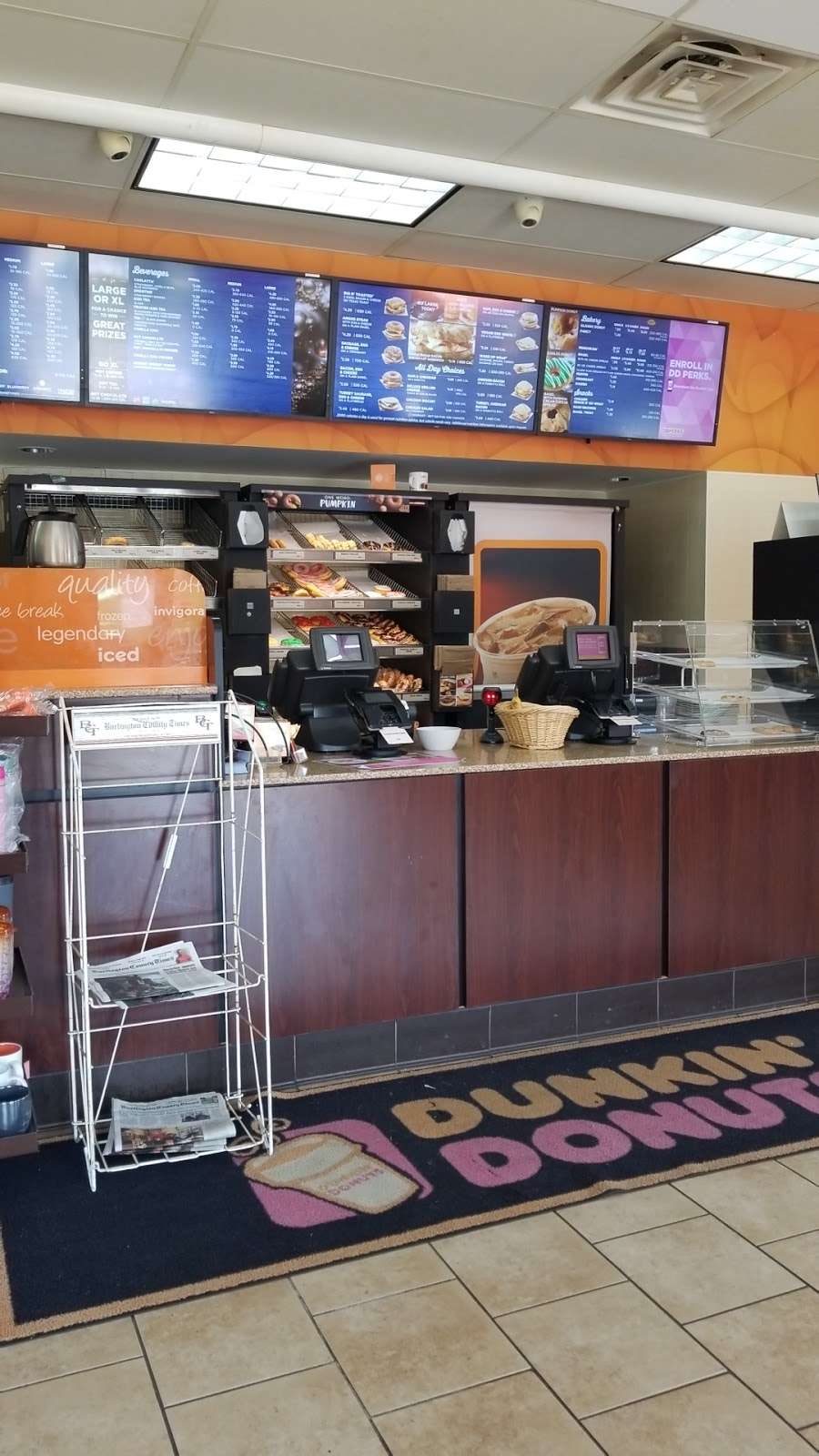 Dunkin Donuts | 1191 Woodlane Rd, Eastampton Township, NJ 08060, USA | Phone: (609) 914-4866