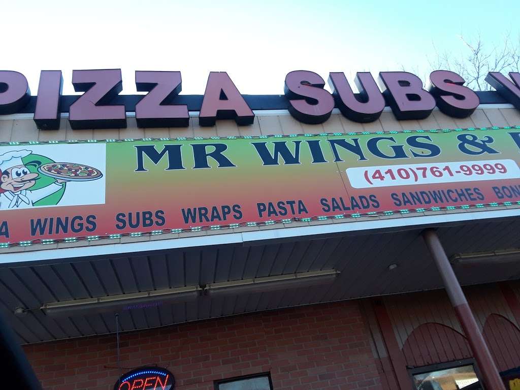 Mr. Wings & Pizza | 7622 Baltimore Annapolis Blvd, Glen Burnie, MD 21060 | Phone: (410) 761-9999