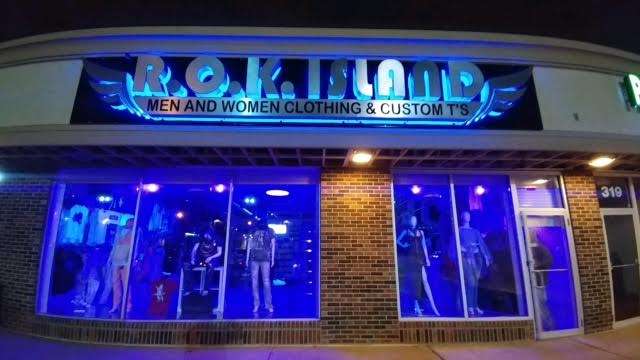 R.O.K Island Clothing | 317 E Glenwood Lansing Rd, Glenwood, IL 60425, USA | Phone: (708) 833-7690