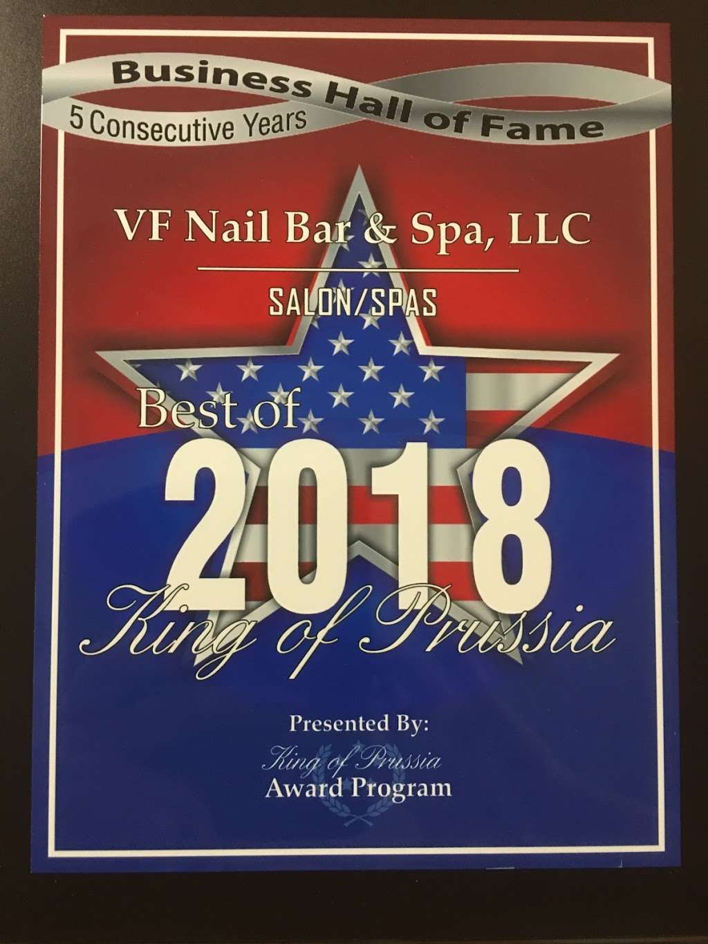VF Nail Bar & Spa | 10118 Valley Forge Cir, King of Prussia, PA 19406, USA | Phone: (610) 783-1221