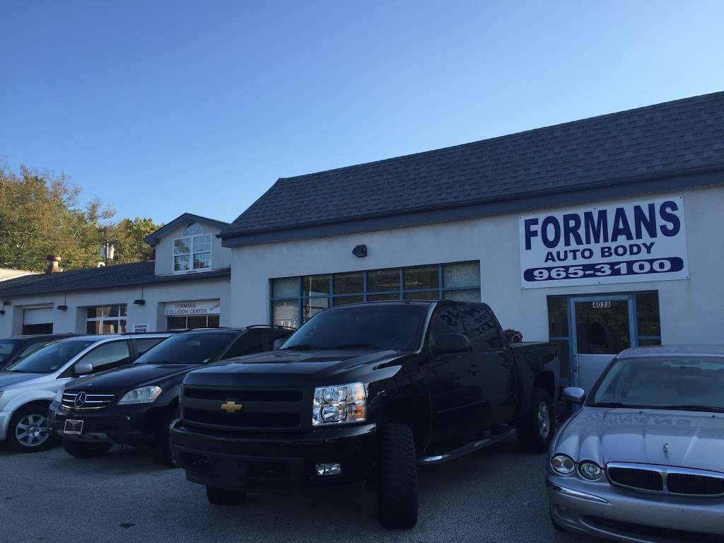 Formans Auto Body LLC | 402 White Horse Pike, Egg Harbor City, NJ 08215, USA | Phone: (609) 965-3100