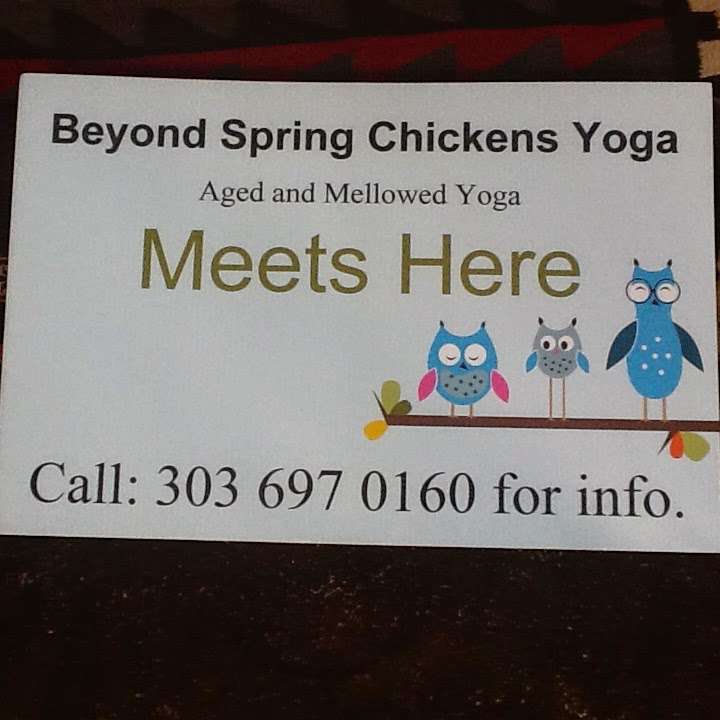 Beyond Spring Chickens Yoga | 110 Stone St, Morrison, CO 80465, USA | Phone: (720) 339-3419