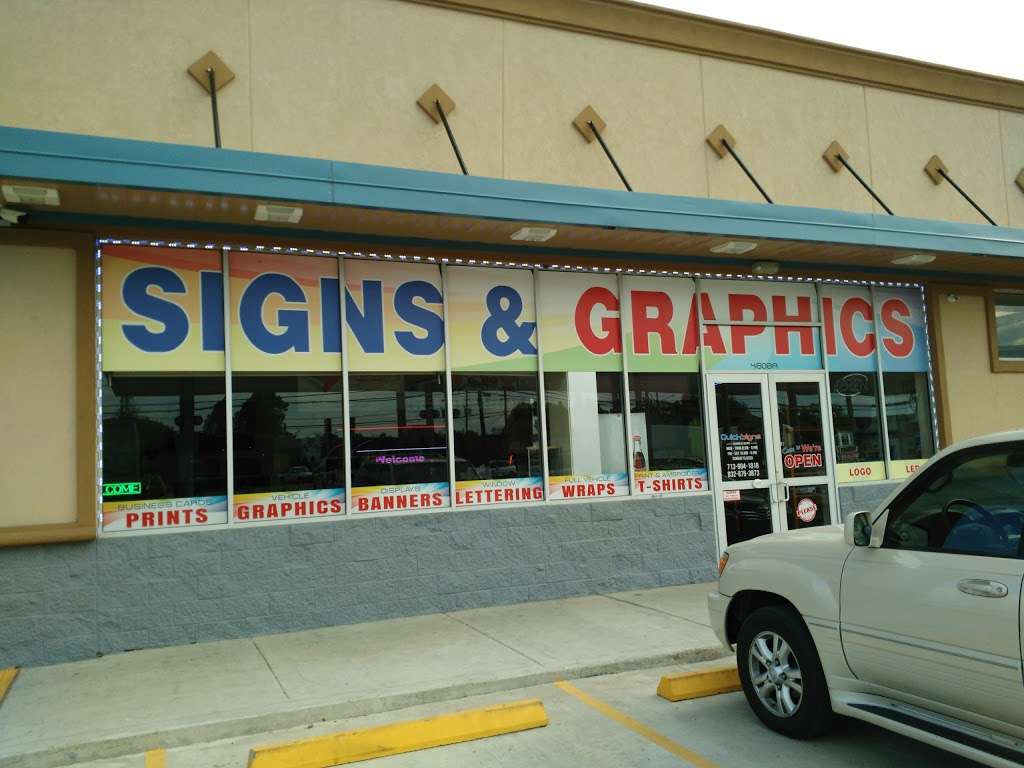 Quick Signs Graphics | 4808 N McCarty St, Houston, TX 77013, USA | Phone: (713) 904-1818