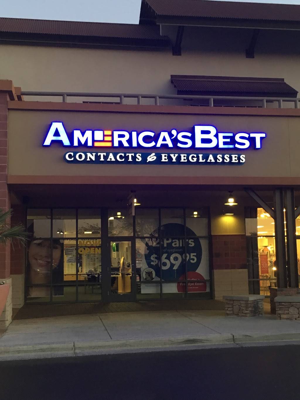 Americas Best Contacts & Eyeglasses | 21506 S Ellsworth Loop, Road Suite C3, Queen Creek, AZ 85142, USA | Phone: (480) 800-6169