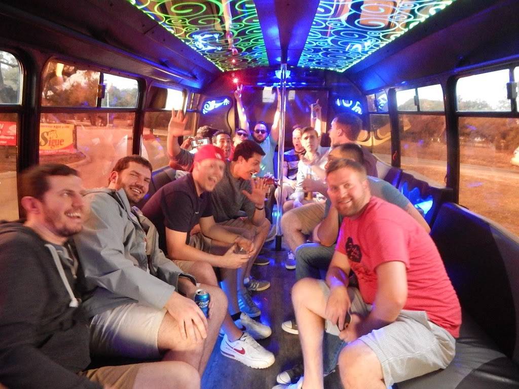 Central Texas Party Bus | 10505 S IH 35 Frontage Rd #2016, Austin, TX 78747, USA | Phone: (512) 705-6655