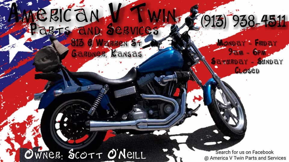 American V Twin | 813 E Warren St, Gardner, KS 66030, USA | Phone: (913) 938-4511