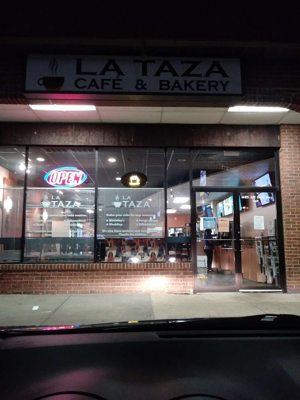 La Taza Cafe & Bakery | 14455 Jefferson Davis Hwy, Woodbridge, VA 22191, USA | Phone: (703) 490-4575