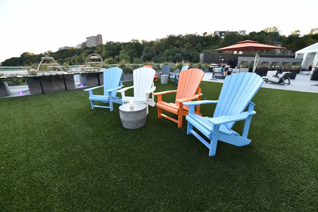 NoHu Rooftop Bar + Restaurant | 550 Ave at Port Imperial 6th floor, Weehawken, NJ 07086, USA | Phone: (201) 758-7920