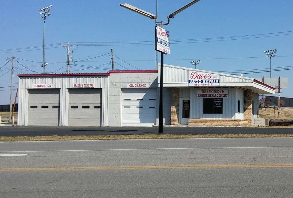 Daves Auto Shop | 1309 S Maguire St, Warrensburg, MO 64093, USA | Phone: (660) 429-0121