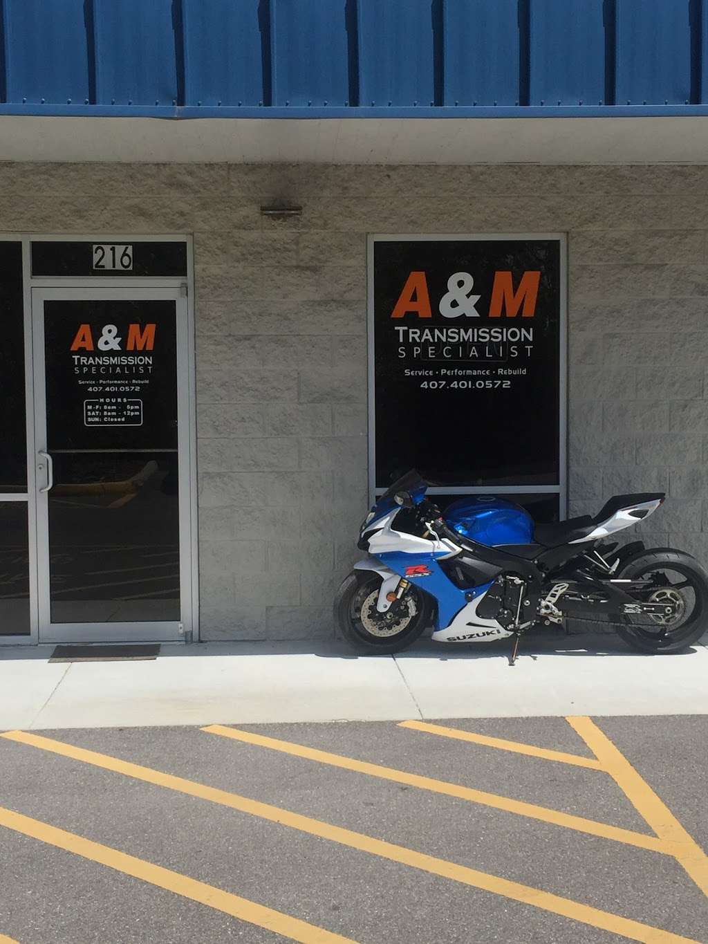 A&M Transmission Specialist | 8215 Narcoossee Park Dr #216, Orlando, FL 32822 | Phone: (407) 440-4572