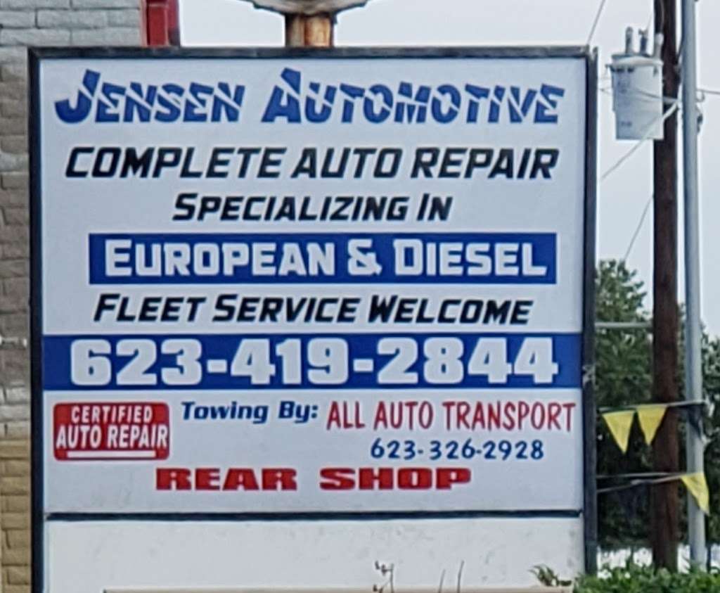 Jensen Automotive | 6858 W Indian School Rd, Phoenix, AZ 85033 | Phone: (623) 419-2844