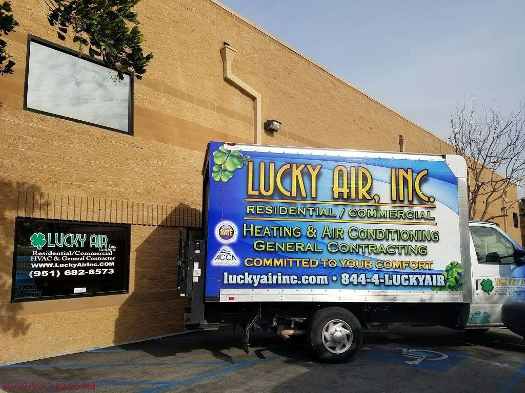 Lucky Air Inc. | 12803 Temescal Canyon Rd ste b&c, Corona, CA 92883, USA | Phone: (951) 682-8573