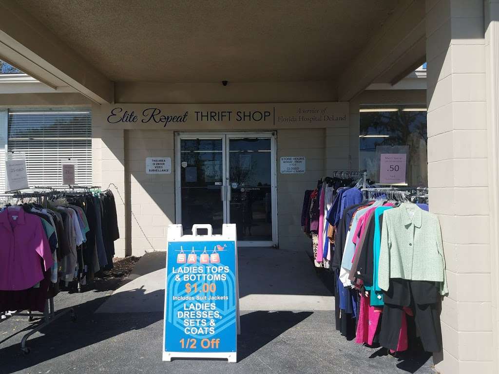 AdventHealth Elite Repeat Thrift Store | 720 S Woodland Blvd, DeLand, FL 32720, USA | Phone: (386) 734-4893