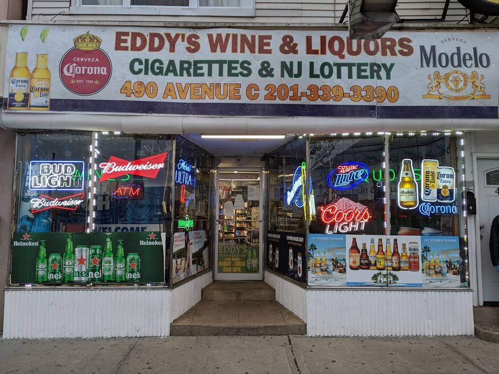 Eddys Wine & Liquors | 490 Avenue C, Bayonne, NJ 07002, USA | Phone: (201) 339-3390