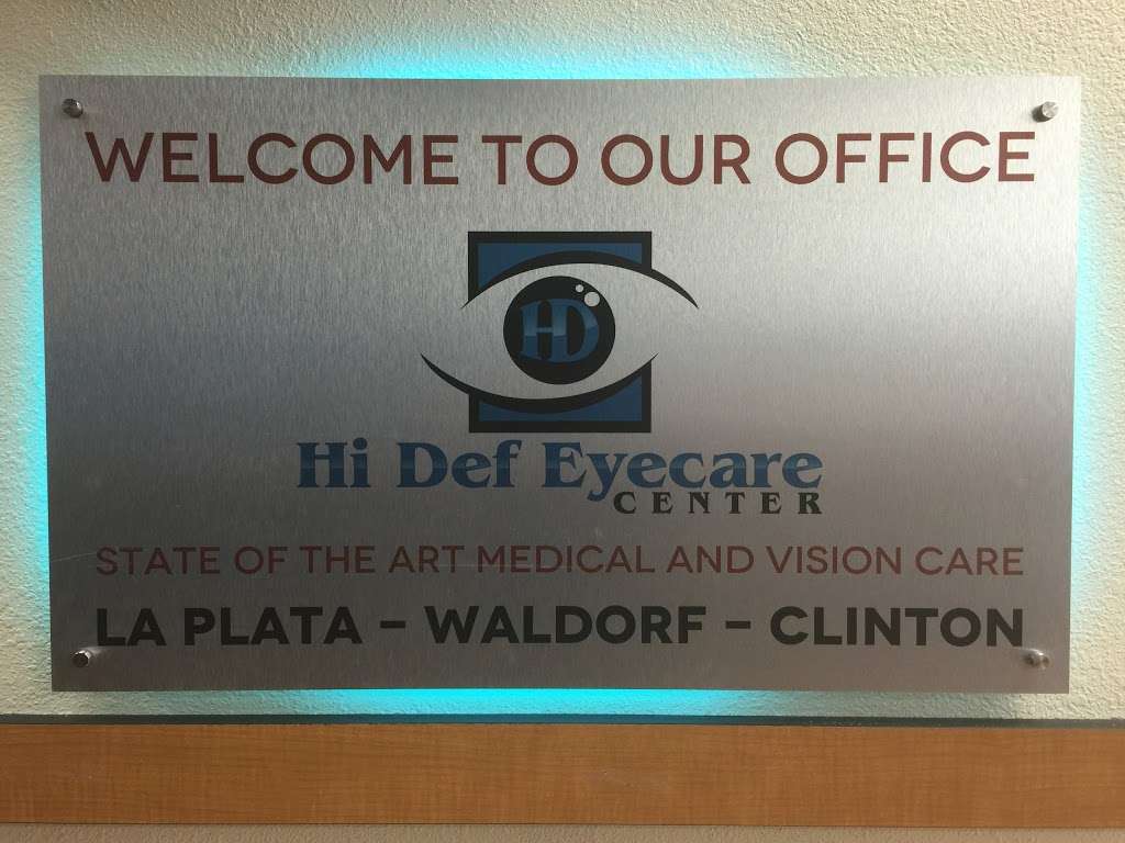 Hi Def Eyecare Center La Plata | 40 Drury Dr, La Plata, MD 20646, USA | Phone: (240) 776-5062