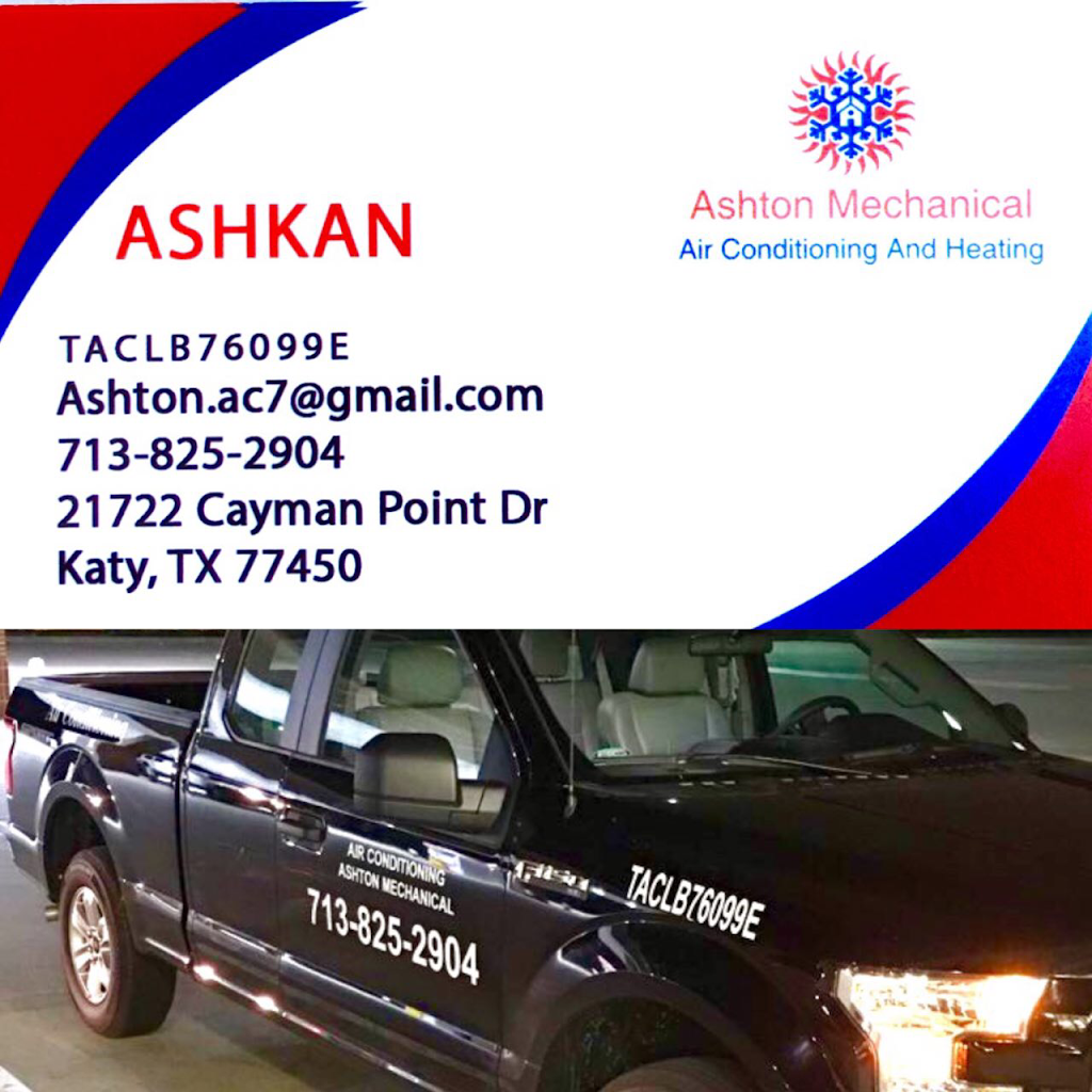 ASHTON MECHANICAL(AIR CONDITIONING),AC REPAIR & SERVICE IN KATY | 21722 Cayman Point Dr, Katy, TX 77450, USA | Phone: (713) 825-2904