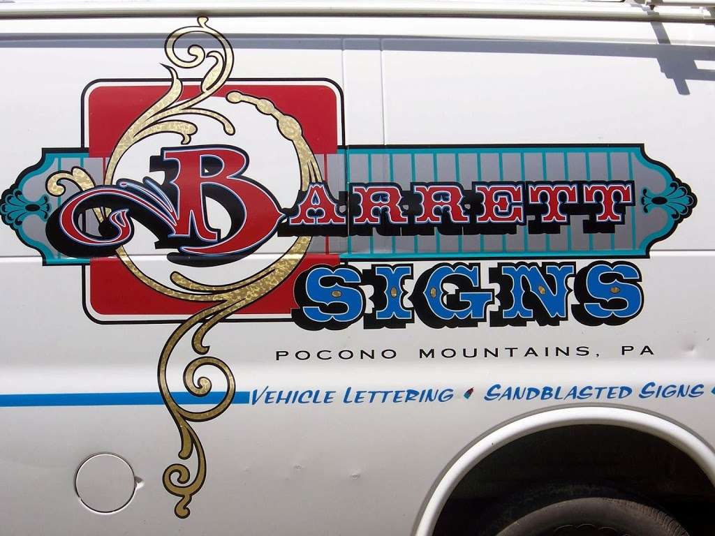 Barrett Signs | 569 Pleasant Ridge Rd, Cresco, PA 18326, USA | Phone: (570) 595-2115