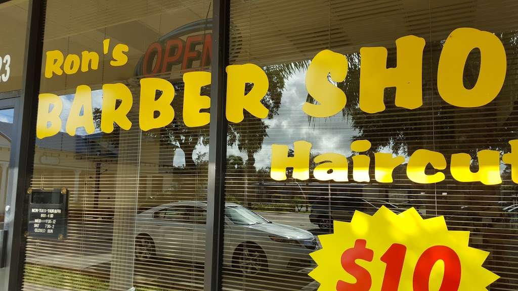 Rons Barber Shop | 1125 N Dixie Fwy, New Smyrna Beach, FL 32168 | Phone: (386) 690-1975