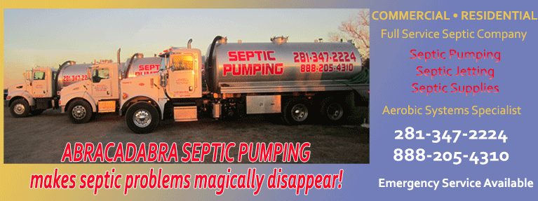 Abracadabra Septic Pumping | Waller, TX 77484, USA | Phone: (832) 777-7540