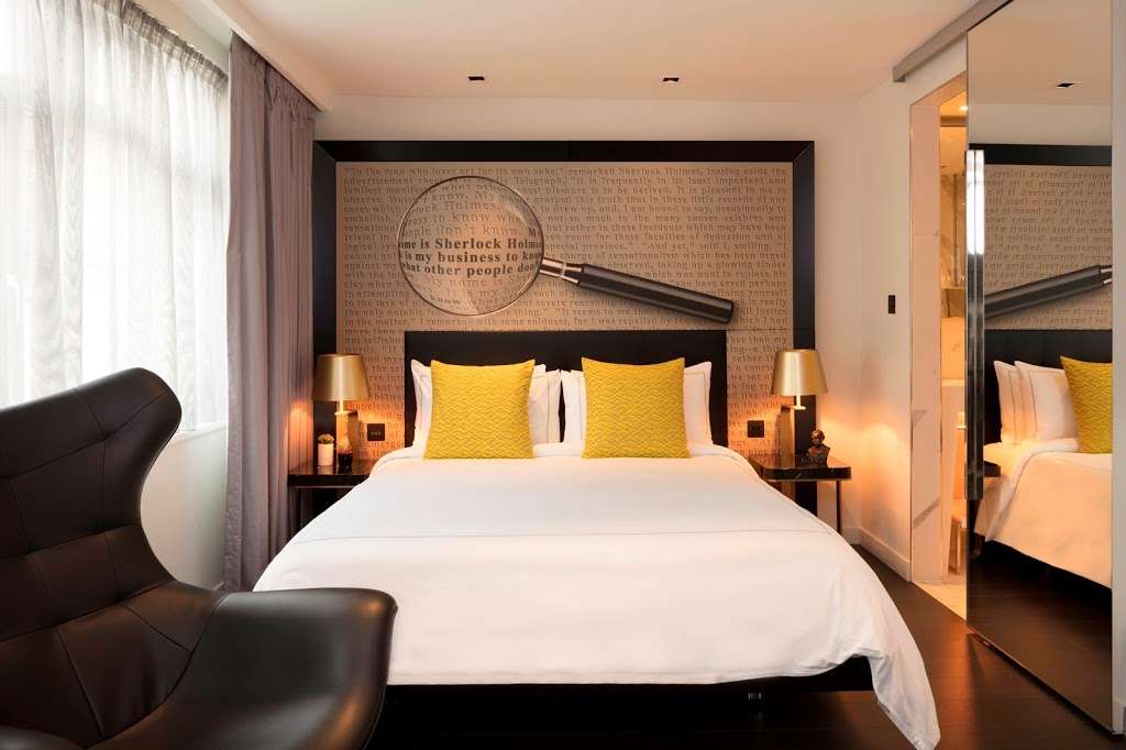 Park Plaza Sherlock Holmes London | 83 Chiltern St, Marylebone, London W1U 6NF, UK | Phone: 0333 400 6136