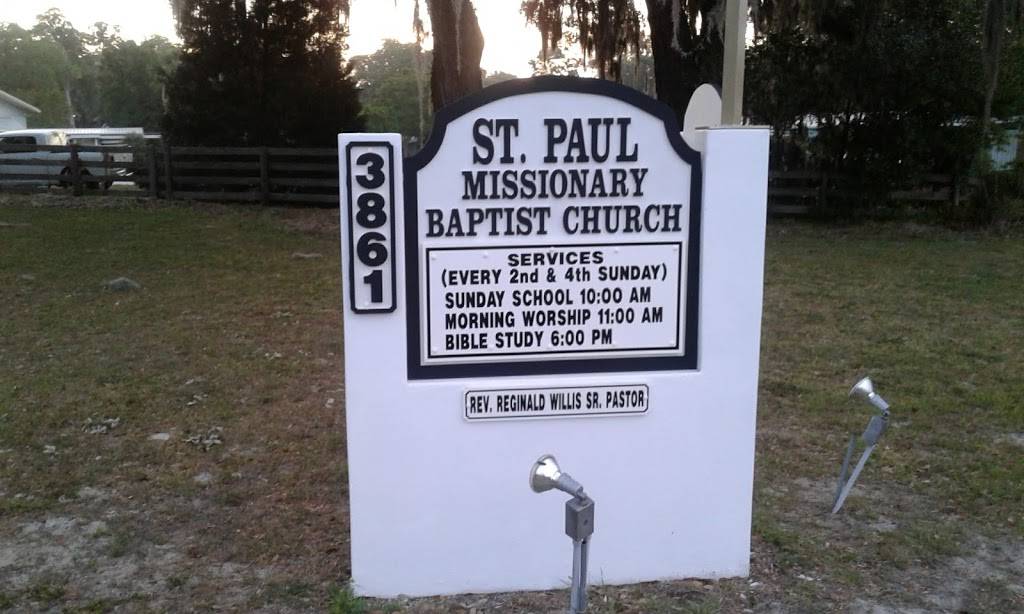 St Paul Missionary Baptist Church | Ocala, FL 34480, USA | Phone: (352) 694-7810