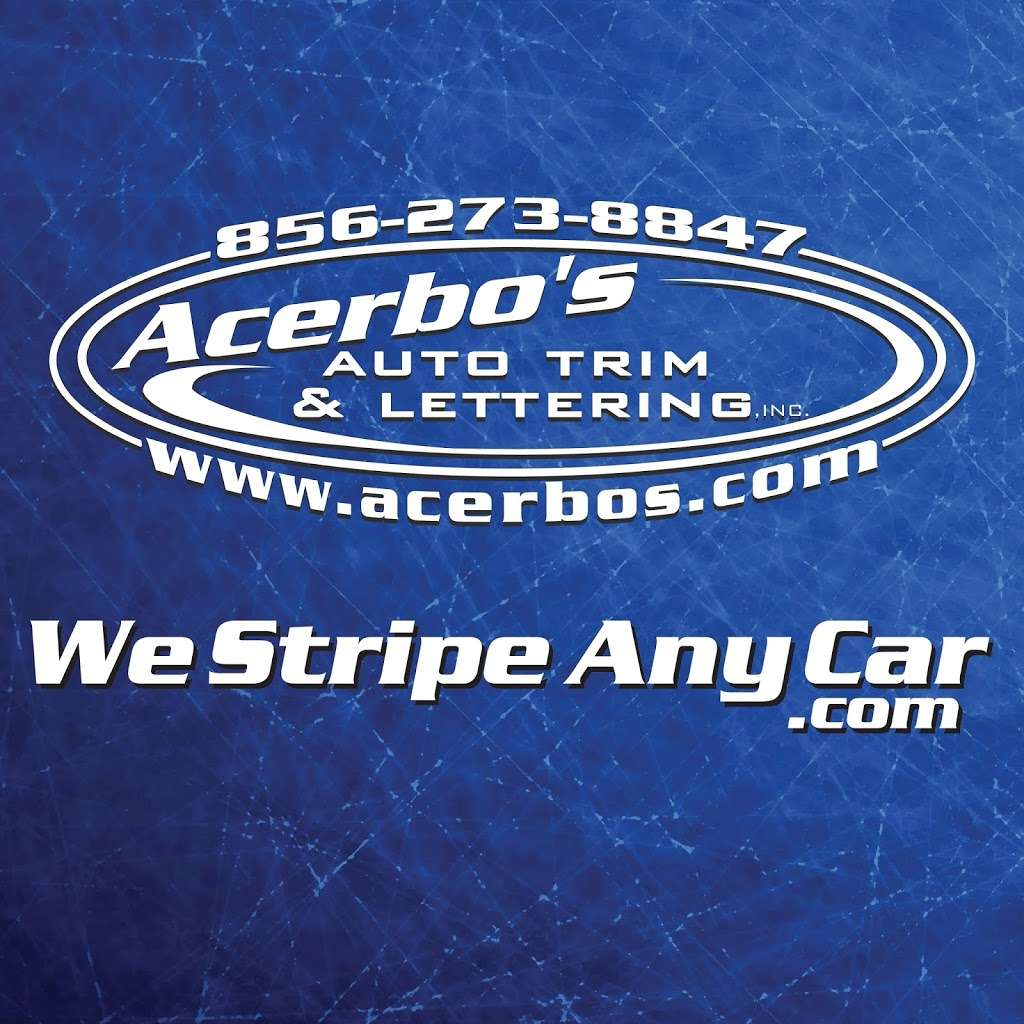 Acerbos Auto Trim & Lettering | 206 Medford Mt Holly Rd Suite A, Medford, NJ 08055, USA | Phone: (856) 273-8847